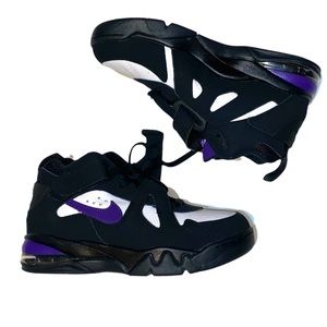 Nike Air Force Max CB OG Black, White, & Purple Size 7.5